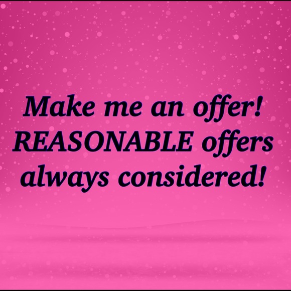 Offers welcome!